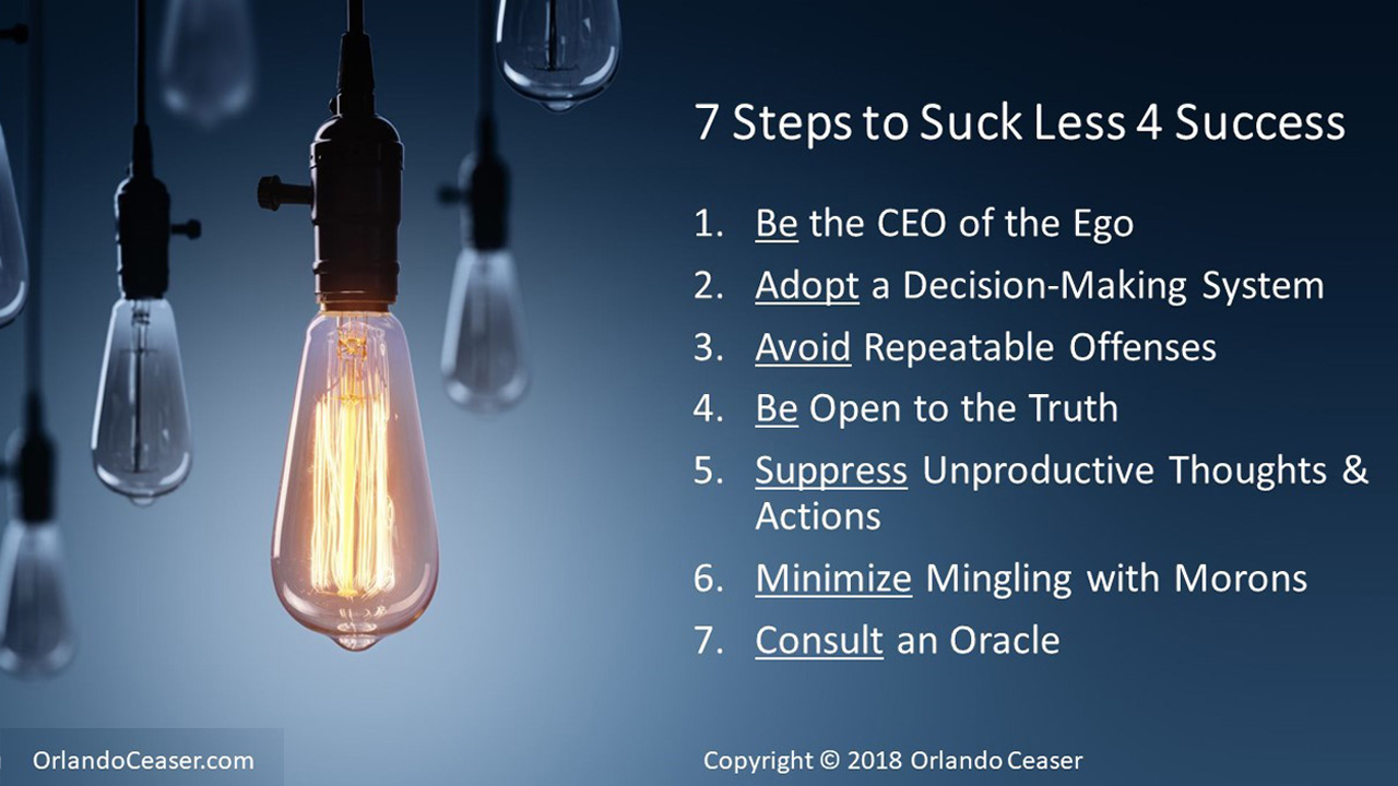 7 Steps to Suck Less 4 Success